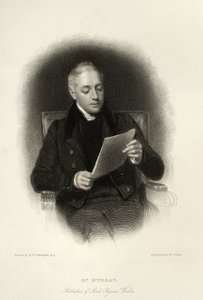 Mr. Murray, editore delle opere di Lord Byron, inciso da E. Finden, 1833